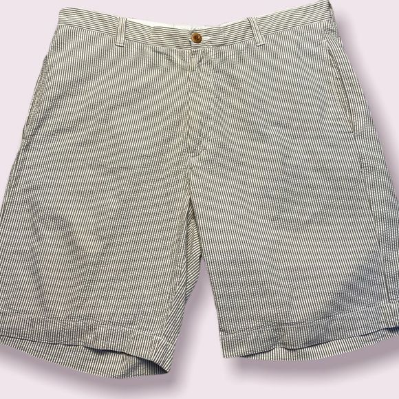 J. Crew Other - Men’s J. Crew Seersucker Shorts, 100% Cotton - Size 36